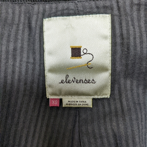 Black Elevenses Anthropologie wool bolero sweater size XS - Picture 4 of 5